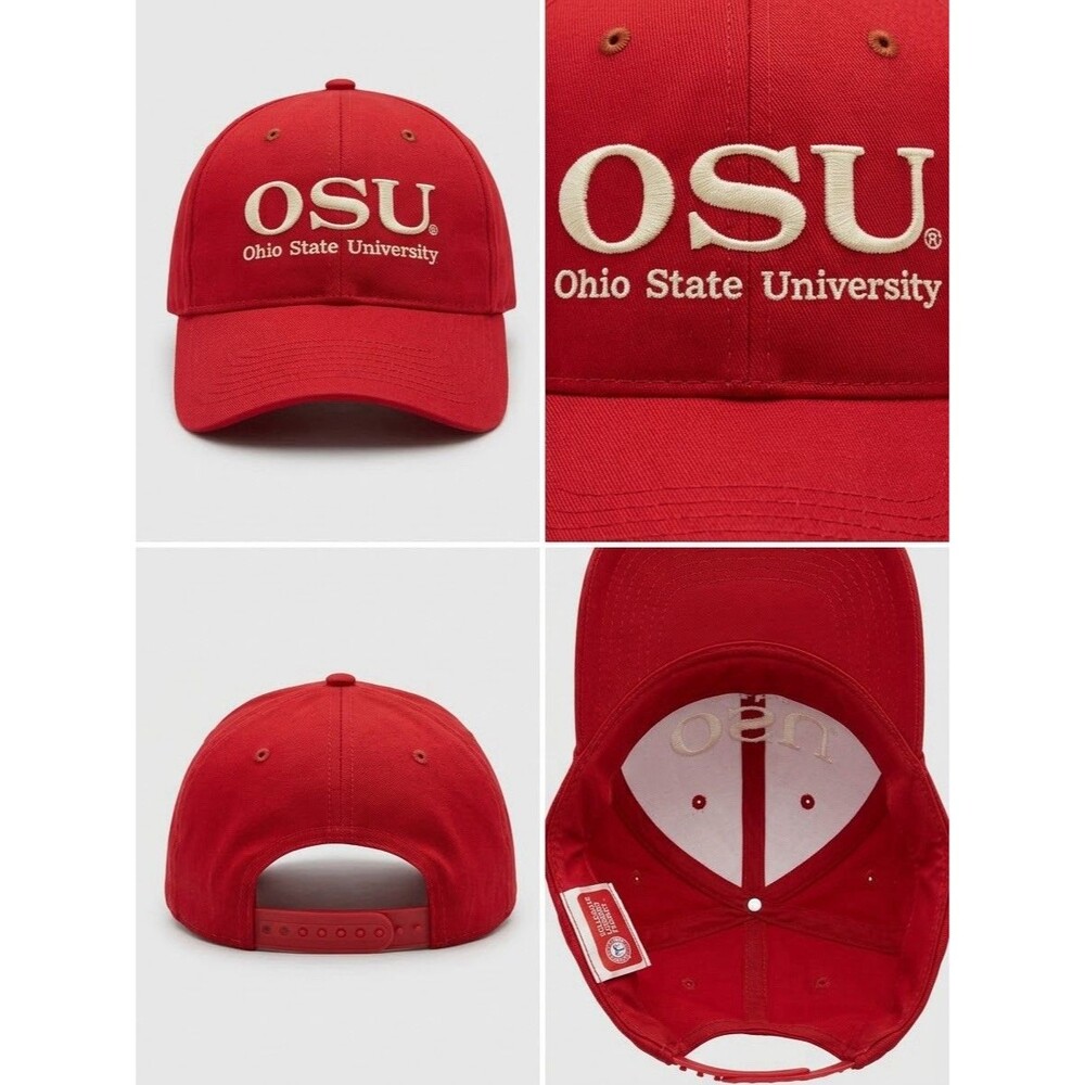 Collegiate Adult Ohio State University Adjustable Snapback Hat